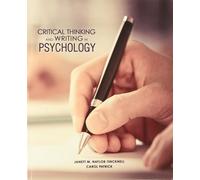 Janett May Naylor-Tincknell Caro Critical Thinking and Writing in P (Tascabile)