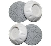 Janety 4PCS Protezione da Parete, protezione per griglia a parete con cuscinetti in silicone, senza bisogno di forareProtezione da parete per griglia della porta per bambini, cani e neonati