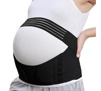 Janety Belly Belt Pregnancy, Pregnancy Belly Belt Black XL