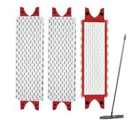 JaneYi 3 pezzi Ricambio Mocio Vileda Ultramax in Microfibra Compatibili con Vileda Ultramax/ UltraMax Plus/ Easy Wring UltraMax Lavapavimenti Ricambio per Una Pulizia Efficace dei Pavimenti