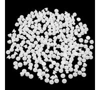 JaneYi 500 Pezzi Tappi Copriforo 5mm Tappi di Plastica per Chiusura Fori Tappo Copriforo Trapano Tondo Tappi Coprivite Tappi Copri Fori Mobili per Armadio Guardaroba Mensola Libreria - Bianco