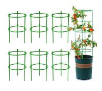 JanFebMar 12 Set Supporto per Piante da Interno, Bastoncini di Supporto per Piante, Supporto Orchidea Adatto per Piante Rampicanti Come Pomodori, Cetrioli, uva e Rose