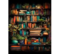 JanFebMar DIY Kit per Dipingere con Numeri Adulti Dipingere con i Numeri Bambini Principianti Decorazione della Casa Senza Cornice 40x50cm