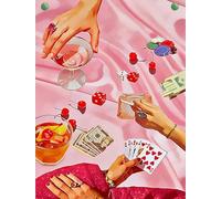 JanFebMar DIY Kit per Dipingere con Numeri Adulti Dipingere con i Numeri Bambini Principianti Decorazione della Casa Senza Cornice 40x50cm