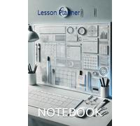 JANICE Collaborative Lesson Planner for Team-Based Teaching Approaches-Daily Weekly and Monthly Lesson Planner Book for Teachers-6x9 Inch-100 Pages