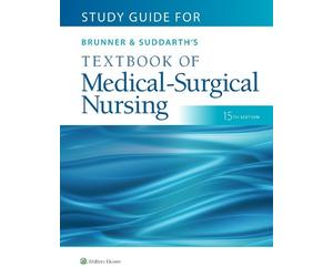 Janice L Hinkle Study Guide for Brunner & Suddarth's Textbook of Med (Tascabile)