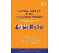 Janice Langan-F Research Companion to the Dysfunctional Workp (Copertina rigida)