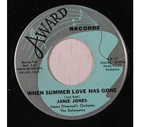 JANIE JONES - when summer love has gone 45 rpm single