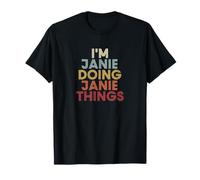 Janie Name Janie Personalized Name First Given Maglietta
