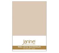 Janine - 5007, lenzuolo con angoli, tricot 140/200 cm - 160/200 cm Sabbia