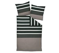 Janine Biancheria Da Letto 2 Pezzi - J.D., Mako-Satin, Cotone, Striato