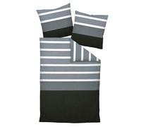 Janine Biancheria Da Letto 2 Pezzi - J.D., Mako-Satin, Cotone, Striato