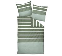 Janine Biancheria Da Letto 2 Pezzi - J.D., Mako-Satin, Cotone, Striato