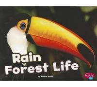Janine Scott Habitats Around the World Rain Forest Life (Tascabile)