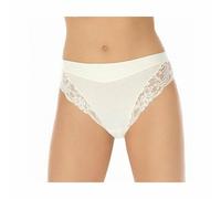 JANIRA 2 slip BIANCO mutandina cotone pizzo MILANO ESSENCIAL conf.risparmio
