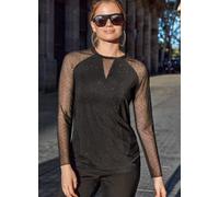 JANIRA MAGLIA DONNA CTA. M/L TUL SHINES-MODAL ART.1070460