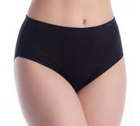 JANIRA Slip Cotton Band Alta Invisible Slip, Nero , M
