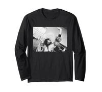 Janis Joplin Kozmic Blues Band Cantante iconico 1969 Maglia a Manica