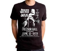 Janis Joplin Libertà Hall Louisville Psichedelico Folk Musica Rock T Shirt