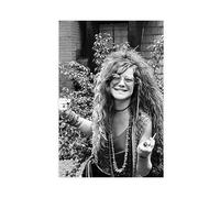 Janis Joplin - Poster musicale su tela, decorazione artistica da parete per soggiorno, camera da letto, senza cornice, 20 x 30 cm