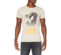 Janis Joplin - T-Shirt # L Ladies Neutral # Working The Mic
