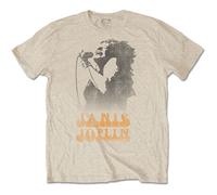 Janis Joplin Working The Mic Merchandise Ufficiale T-Shirt M/L/XL NUOVO