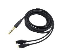 Janjunsi Cavo di Ricambio per Cuffie Compatibile Con Sennheiser HD580 HD600 HD650 HD660 Cuffie - Cavo Audio con Spina da 6.35MM da 1/4 di Inch