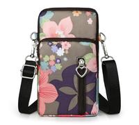 JANKS Borsetta Tracolla Donna Piccola, Mini Borsa Porta Cellulare con Crossbody Strap Phone Portafoglio Borsa A Tracolla Nylon Arm Bag