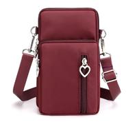 JANKS Borsetta Tracolla Donna Piccola, Mini Borsa Porta Cellulare con Crossbody Strap Phone Portafoglio Borsa A Tracolla Nylon Arm Bag