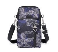 JANKS Piccola borsa a tracolla da donna - Mini borsa per telefono con tracolla e portafoglio - Borsa da braccio in nylon, 7.5 x 4.5 x 2.36 inches, Borsetta