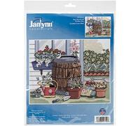 Janlynn Cask Pioggia e Finestra Kit Ricamo Punto Croce