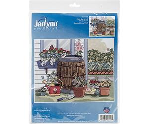 Janlynn Cask Pioggia e Finestra Kit Ricamo Punto Croce