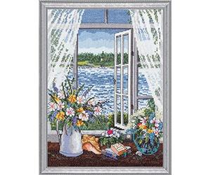 Janlynn Design Works - Kit per punto croce, motivo: Breeze Off The Ocean, 23 x 30 cm