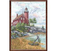 Janlynn Eagle Harbour Light-Kit Punto Croce contato, Cotone, Multicolore, 23 x 30 x 0.1 cm