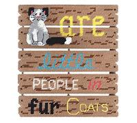 Janlynn-I Gatti Sono Palette in Plastic Canvas Kit-ables