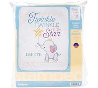 Janlynn Kit Punto Croce con Scritta Twinkle Little Star, Cotone, Multicolore, 22.35 x 28.7 x 5.58 cm