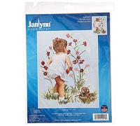 Janlynn Metallo Ragazza con Cosmo contati Punto Croce Kit