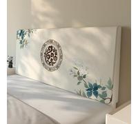 JANMEYO Copertura Per Testiera Fodera Protettive Testiere Elasticizzato Moderno Copri Testata Del Letto Antipolvere Tutto Incluso Decorazione Letto Per Camera Da Letto-Khaki-4||180cm