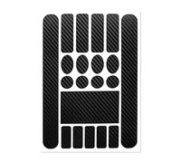 Janmobrian Adesivi Bici, Sticker Bici 2 PCS Protezione Autoadesivo della Forcella Anteriore Adesivo Bicicletta Cycling Mountain Bike Catena Telaio Nastro(A)