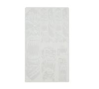 Janmobrian Adesivi Bici, Sticker Bici 3D Bike Frame Protector Sticker Antica Protezione AntiGraffio Resistente all'Usura -UV Accessori Uso Adatto per Mountain Bike MTB(Tooth Pattern Large)