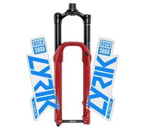 Janmobrian Adesivi Bici, Sticker Bici Adesivo della Forcella Anteriore Mountain Bike Impermeabile Adesivi Bicicletta Decorazione Bicycle Transparent Bottom(Blue)