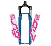 Janmobrian Adesivi Bici, Sticker Bici Autoadesivo della Forcella Anteriore Decorazione Bicicletta Mountain Bike Impermeabile del Fondo Trasparente(Magenta)
