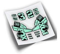 Janmobrian Adesivi Bici, Sticker Bici Vari Colori Adesivi Uso Adatto per Biciclette(Mint)
