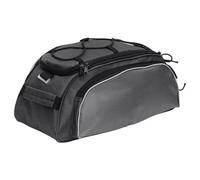 Janmobrian Borse Bici Posteriore Laterali, Borsa per Bici 13L Mountain Road Bike Bicycle Bicycle Cycling Seat Rear Rack Bach Bag Pack Carrier Borsa a Tracolla Borsa per Biciclette(Black)