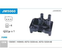 JANMOR Bobina Accensione Modulo per Ford Mondeo III Familiare 2.0 16V 1.8 ST150