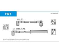 JANMOR FS7 Kit cavi candele Tipo di raccordo DIN per FORD SIERRA (GBG, GB4)