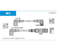 JANMOR M3 Kit cavi candele Tipo di raccordo DIN per PUCH G-Modell (W460)