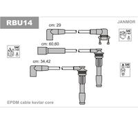 JANMOR RBU14 Kit cavi candele Tipo di raccordo SAE per RENAULT 19 I (B/C53)