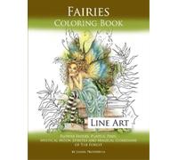 Janna Prosvirin Fairies Coloring Book Line Art: Flower Fairies, Play (Tascabile)