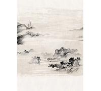 Jannelli & Volpi Carta da parati panoramica Kawa - Black Ink Panel 5